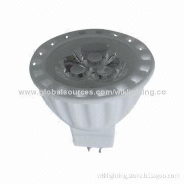 LED Ceramic Spotlight with 3W Power Consumption, Available in Warm, Pure and Cool White